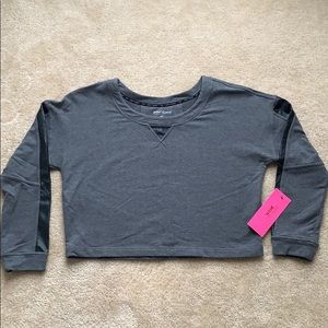 Betsey Johnson Cropped Sweatshirt